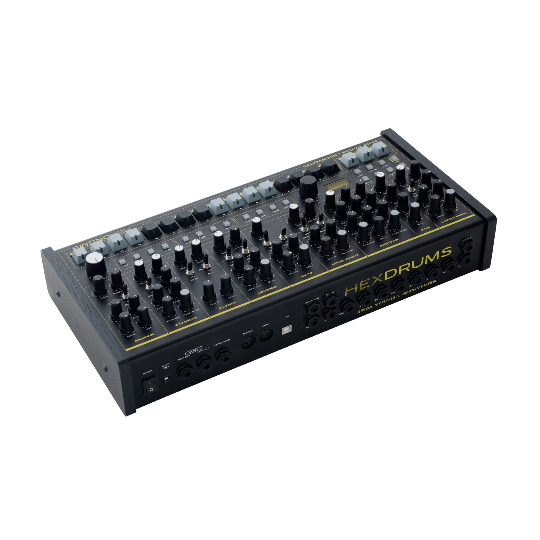 Erica Synths Hexdrum, rhythm production drum machine