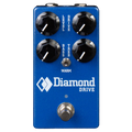 Blue guitar effects pedal with four knobs, one toggle switch, and one footswitch labeled Diamond Drive.