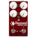 Red Diamond Memory Lane delay pedal with four white knobs, one toggle switch, and two footswitches.
