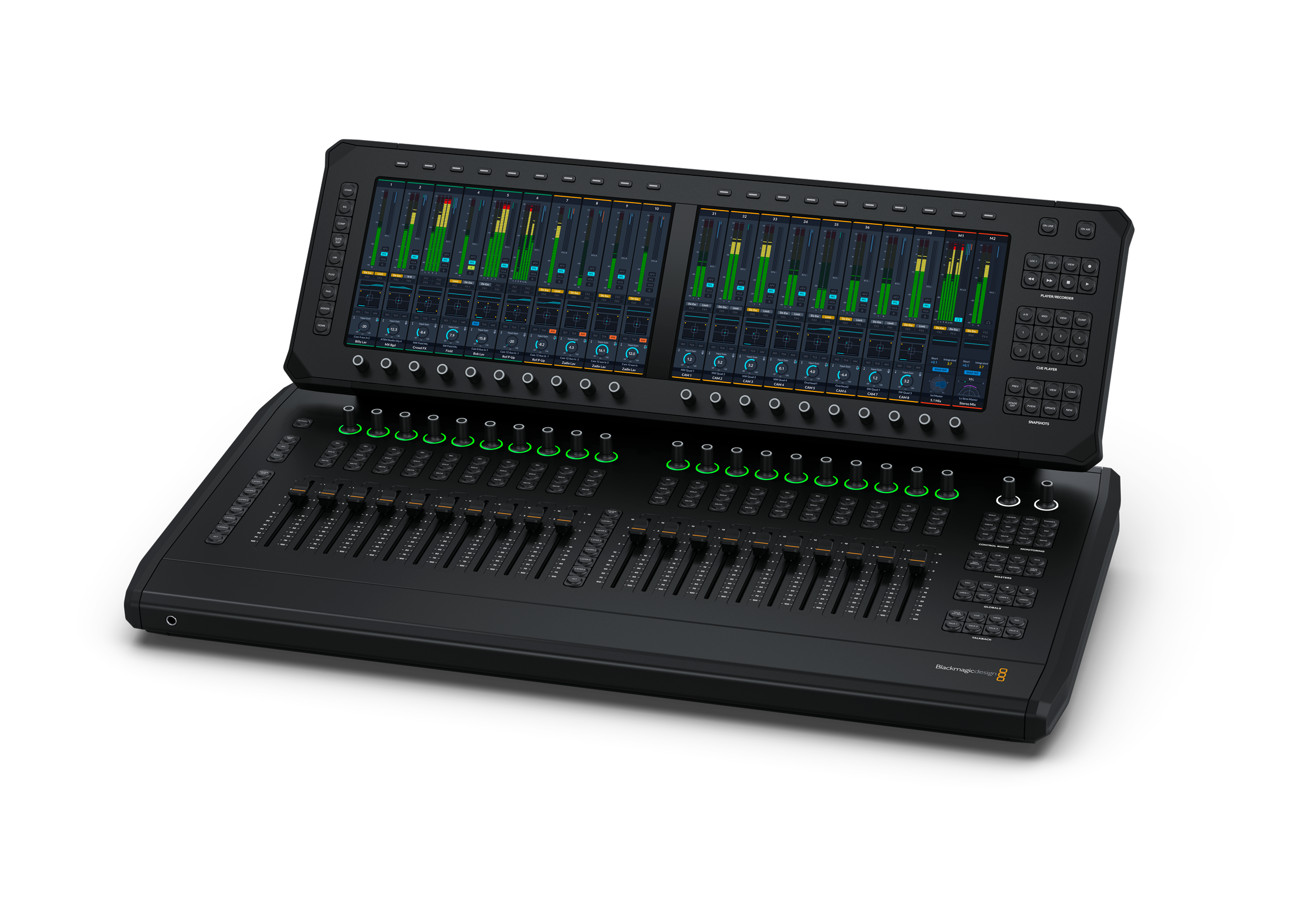 BLACKMAGIC DESIGN Fairlight Live Audio Panel 20 mixer
