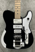 Fender USA Jack White Triplecaster Maple Fingerboard, Black 0176812706