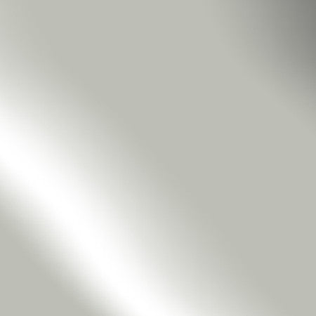 A smooth, reflective silver surface with a mirror-like finish.