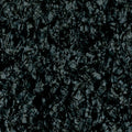 Close-up view of a black pearloid textured surface with a crumpled pattern.