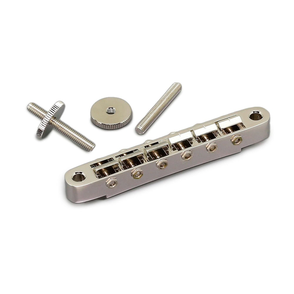 Gotoh GE104B Aged Nickel Relic Series Guitar Bridge with Studs