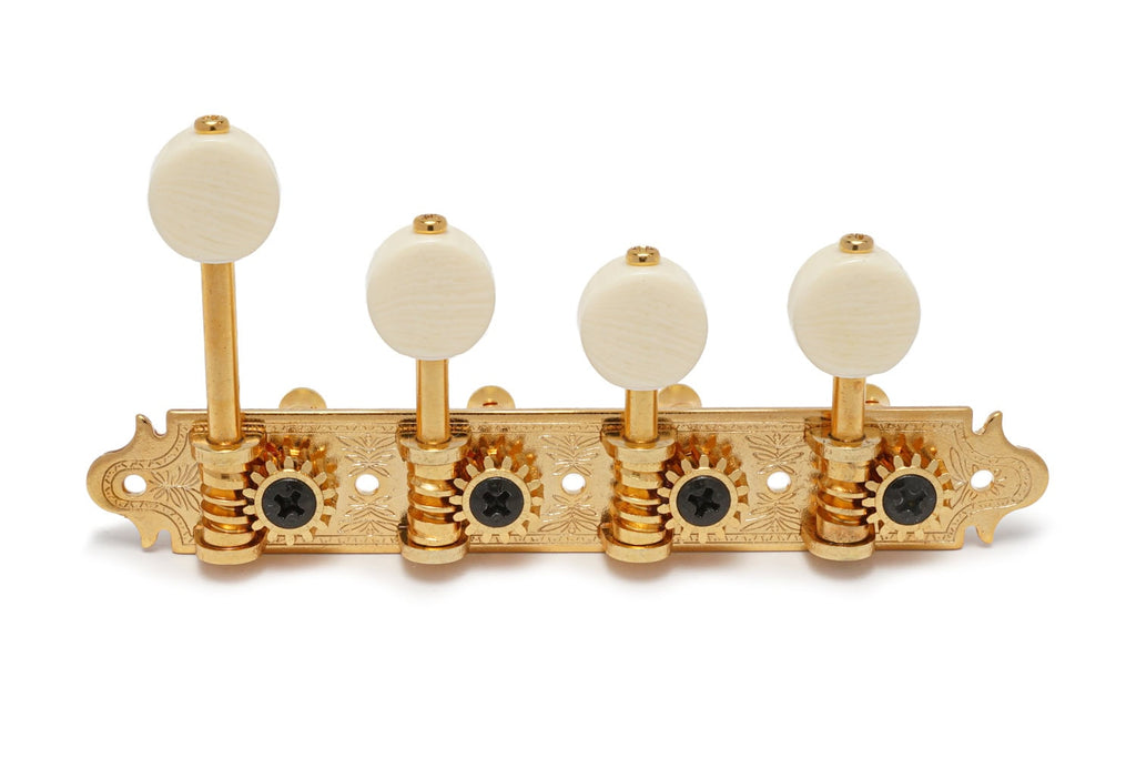 Gotoh MF40-G-MM Gold Mandolin Machine Heads Set of 4 + 4