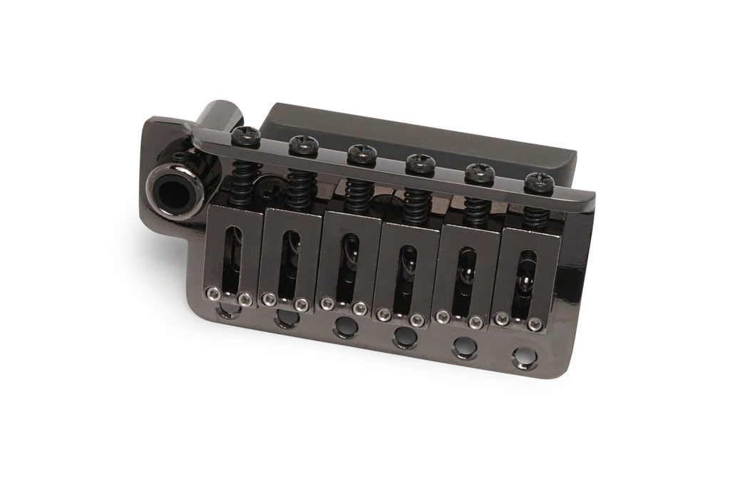 Gotoh NS510T-FE2 Narrow Cosmo Black Tremolo Guitar Bridge With Steel Saddles