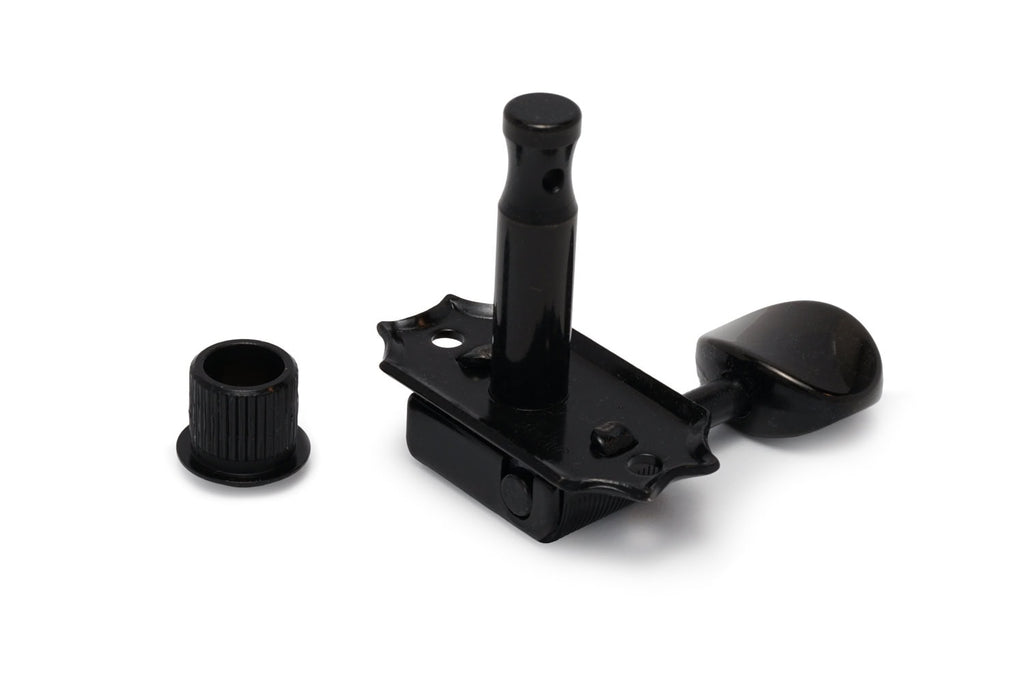 Gotoh SD90 Black Vintage Style Guitar Machine Heads Set of 3 + 3