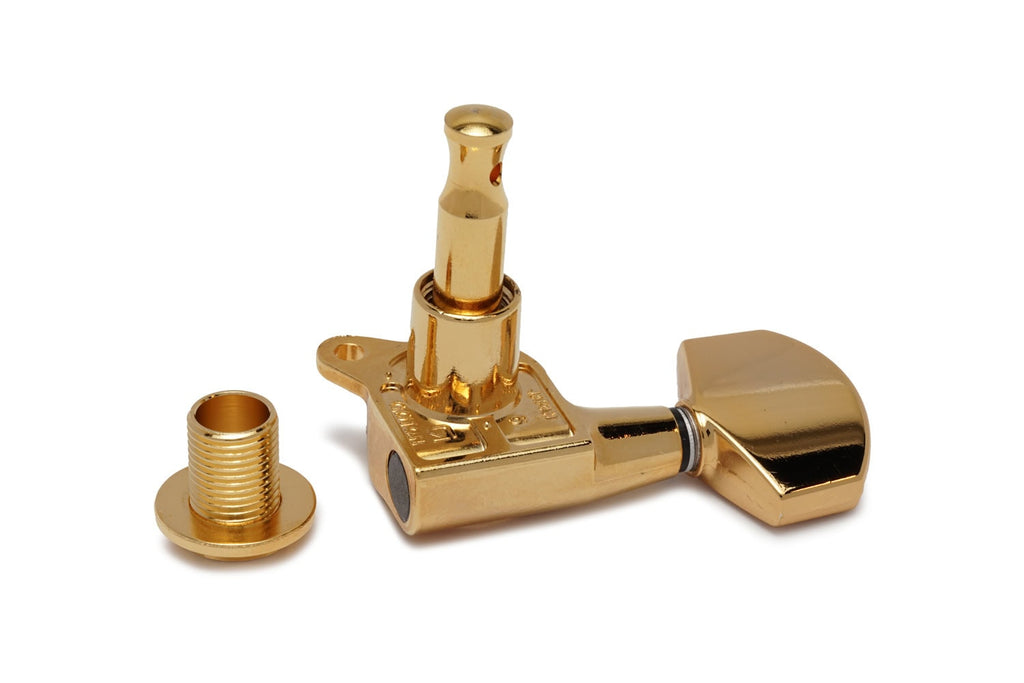 Gotoh SG381 Gold Guitar Machine Heads With Large Button Set of 3+3