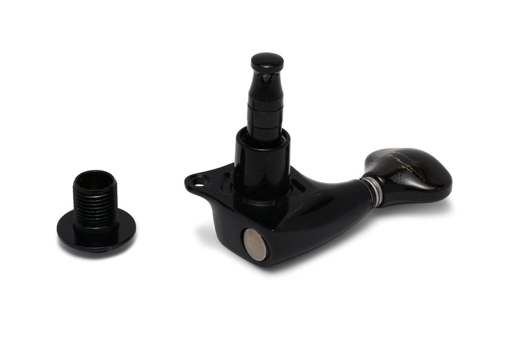Gotoh SGL510Z Black Guitar Machine Heads With Small Button Set of 3 + 3