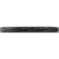 Front panel of a Glensound Vittoria 64 DD network audio bridge with multiple Ethernet, USB ports and control buttons.