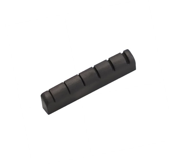 Hosco Gibson® Shaped & Slotted Black Bone Electric Guitar Nut
