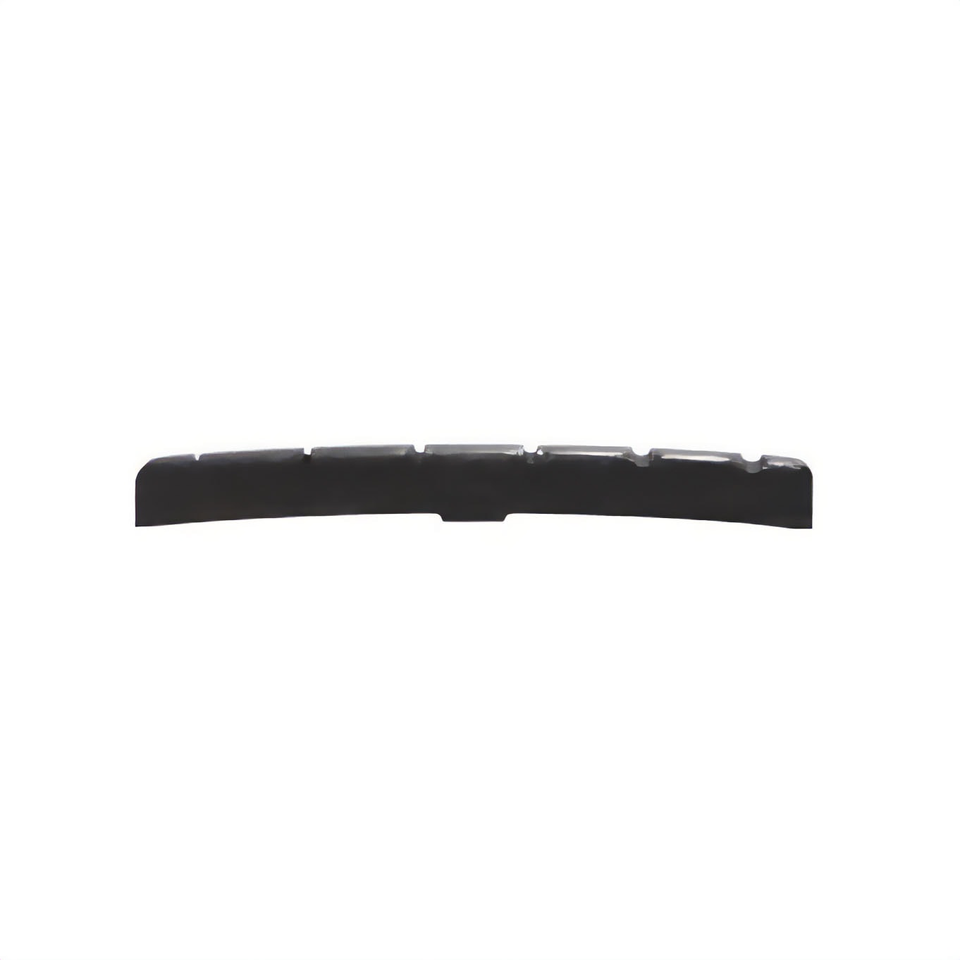 Hosco HSBK-NS1-9.5 Fender® Shaped & Slotted Black Bone Electric Guitar Nut