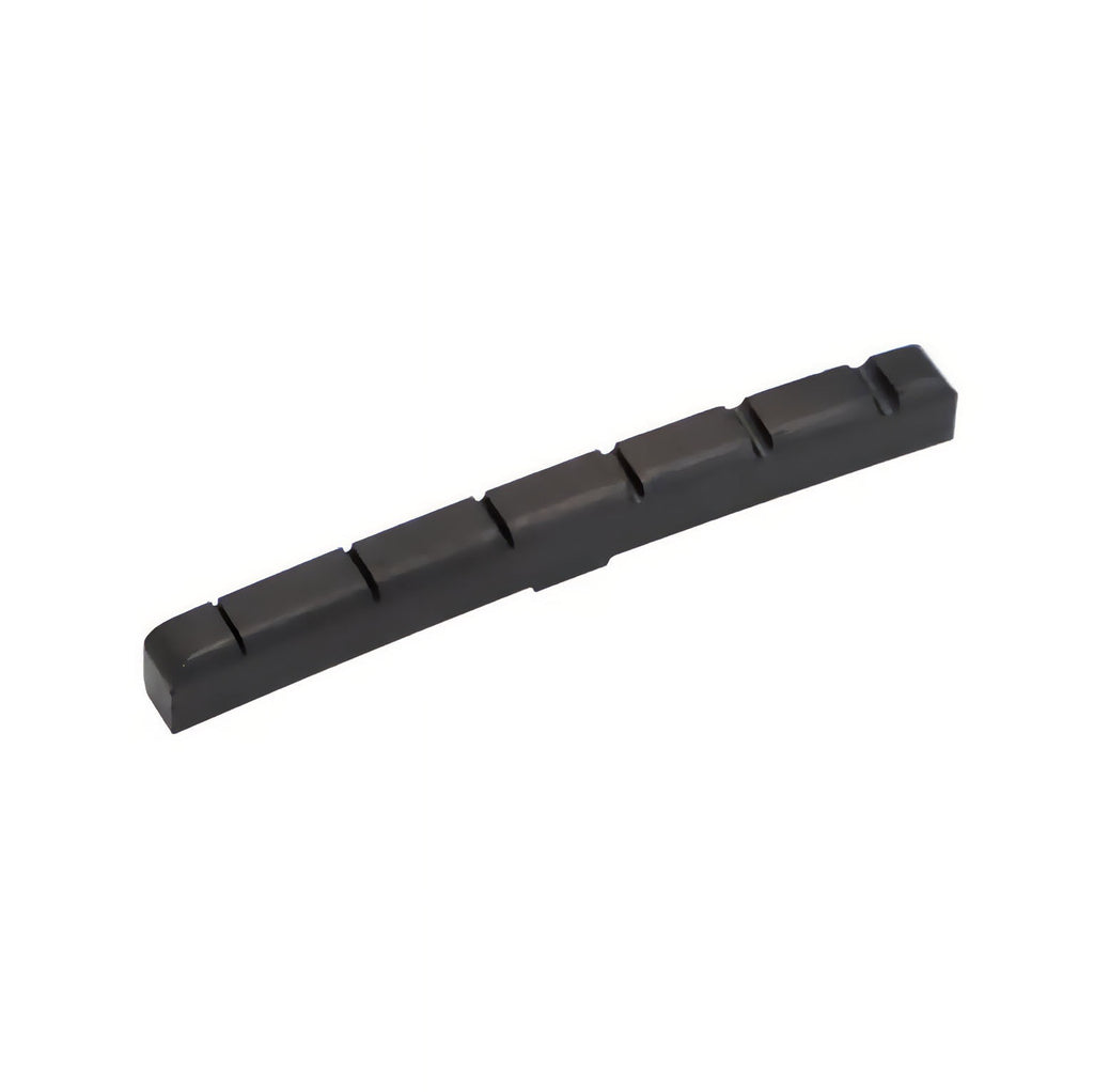 Hosco HSBK-NS1 Fender® Shaped & Slotted Black Bone Electric Guitar Nut