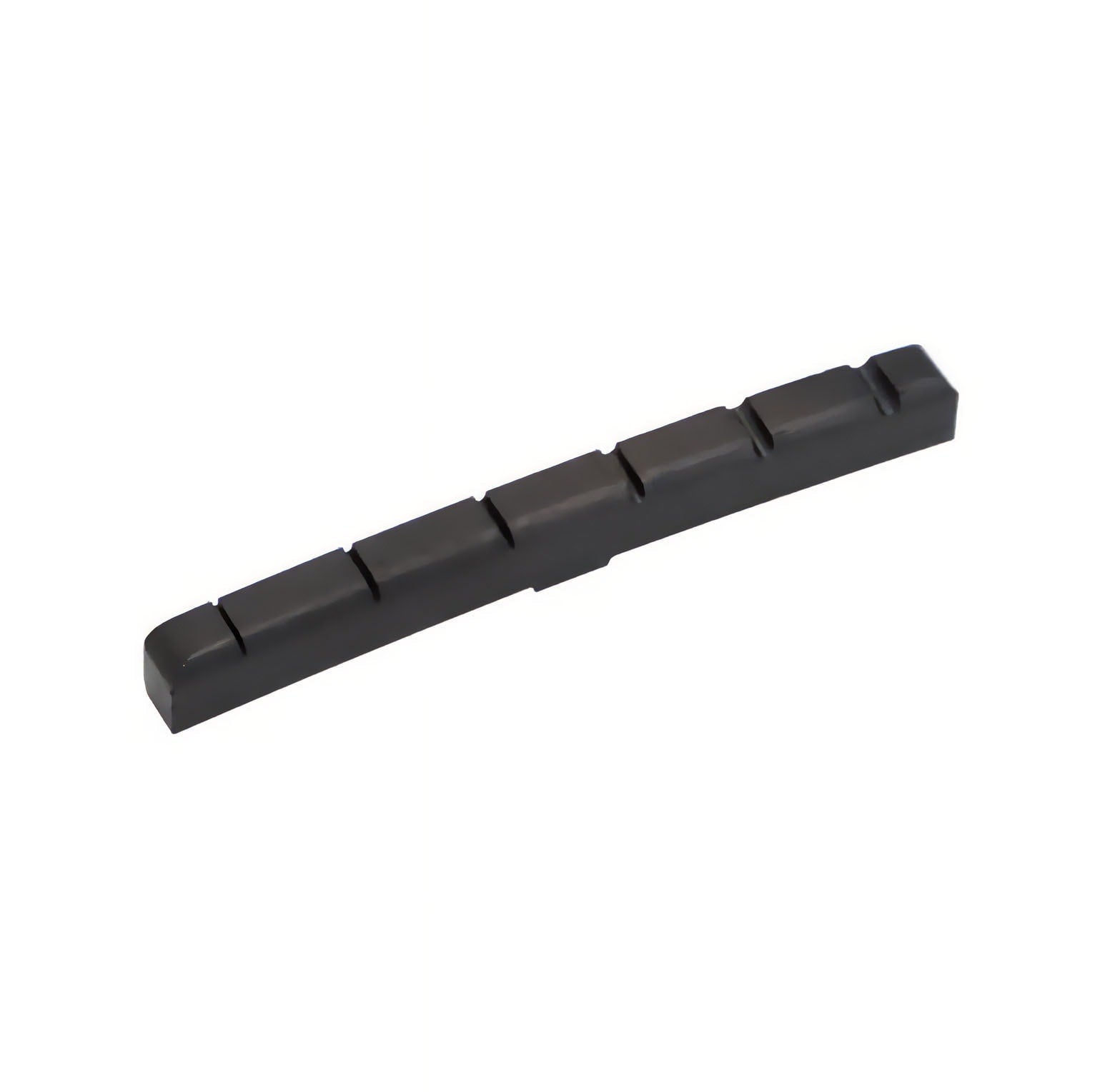 Hosco HSBK-NS1 Fender® Shaped & Slotted Black Bone Electric Guitar Nut