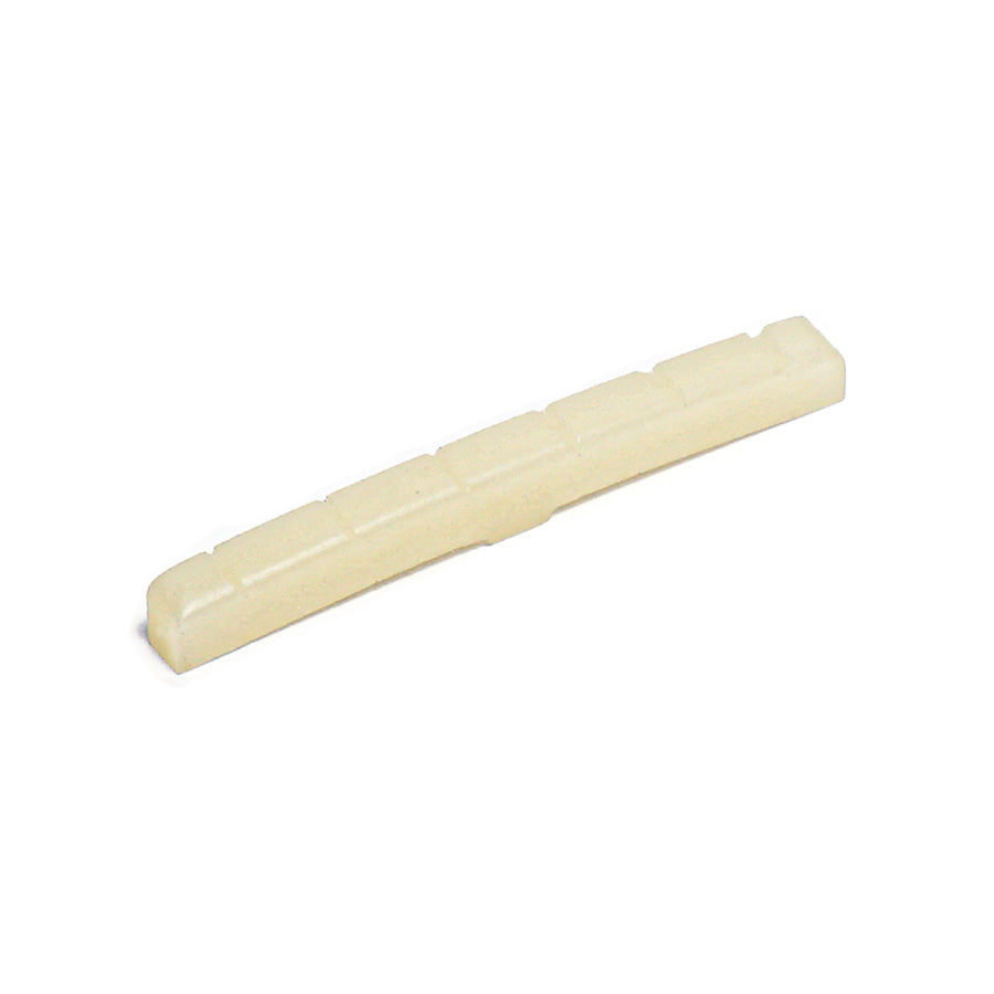 Hosco HSBV-NS1-9.5 Fender® Shaped & Slotted Vintage Style Bone Electric Guitar Nut