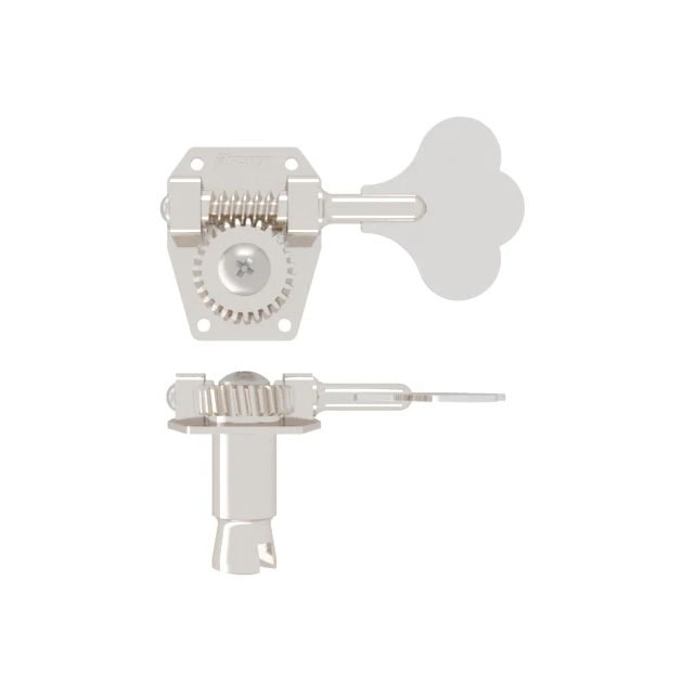 Hipshot HB1 Clover Key Nickel Bass Tuner