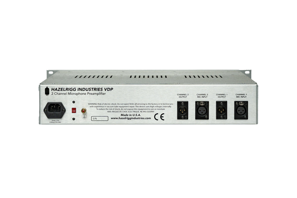 HAZELRIGG INDUSTRIES VDP — Microphone, studio recording microphone body