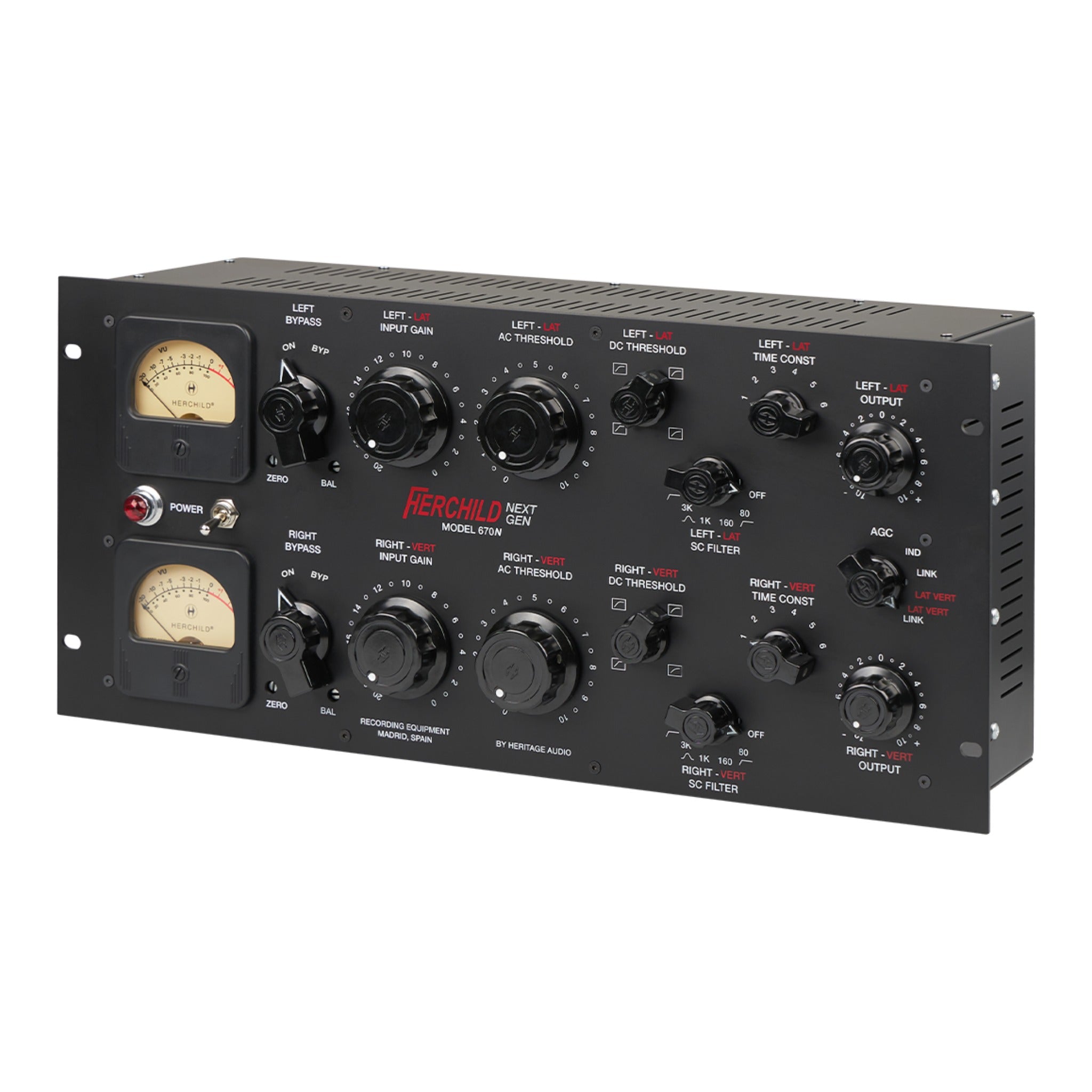 Heritage Audio Herchild 670N Stereo Tube Compressor