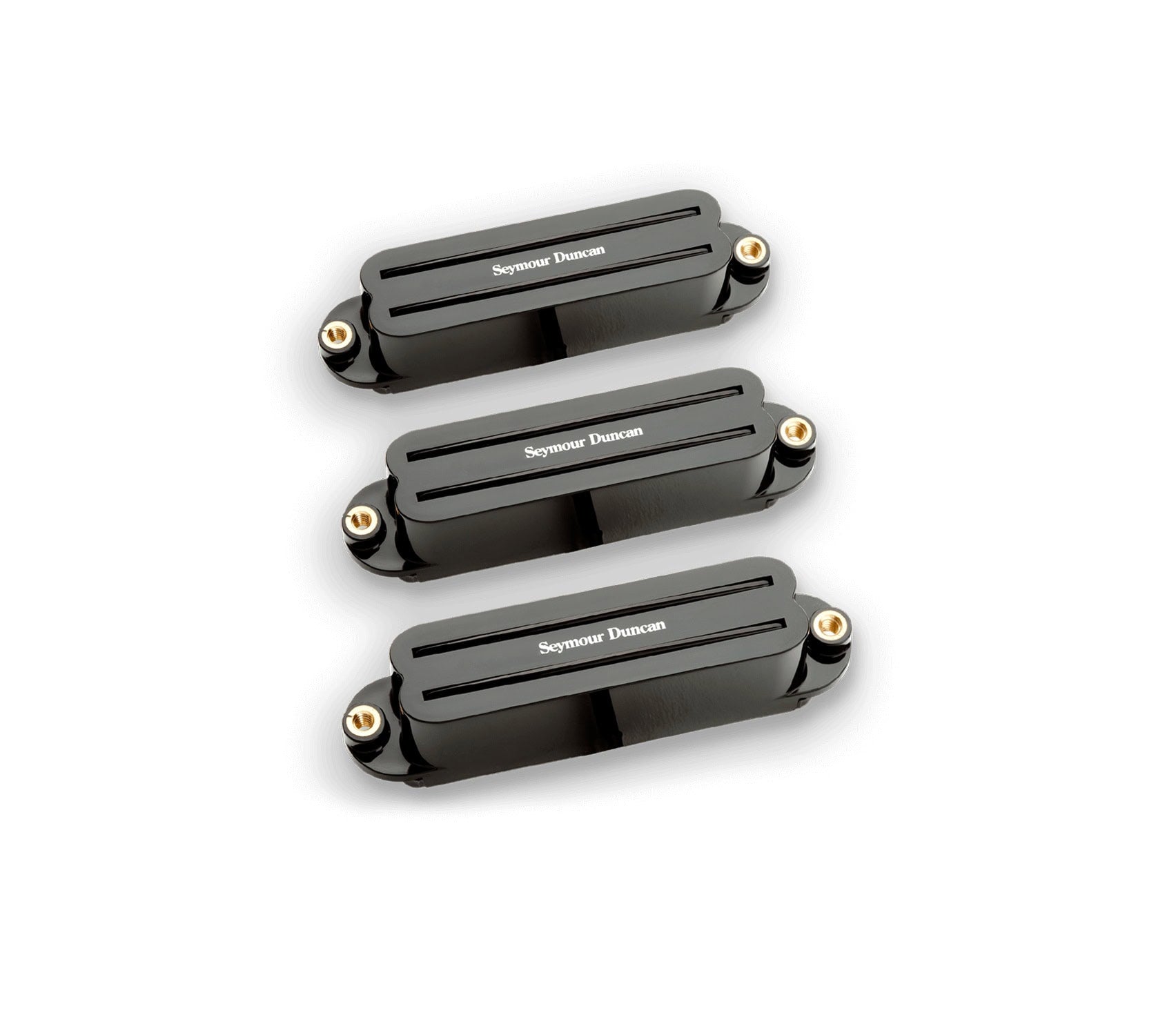 Seymour Duncan SHR-1SET Hot Rails Strat Pickup Set – Black