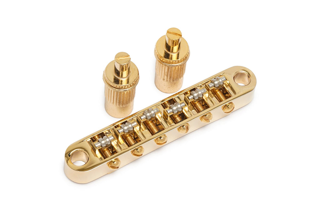 Ibanez 2BX6003RGD ART-2 Gold Roller Saddle Tune-O-Matic Guitar Bridge
