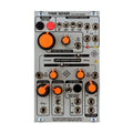 Front panel of a Tyme Sefari MKII 16-bit loop sampler module with knobs, sliders, buttons, toggles, and multiple jack connectors.