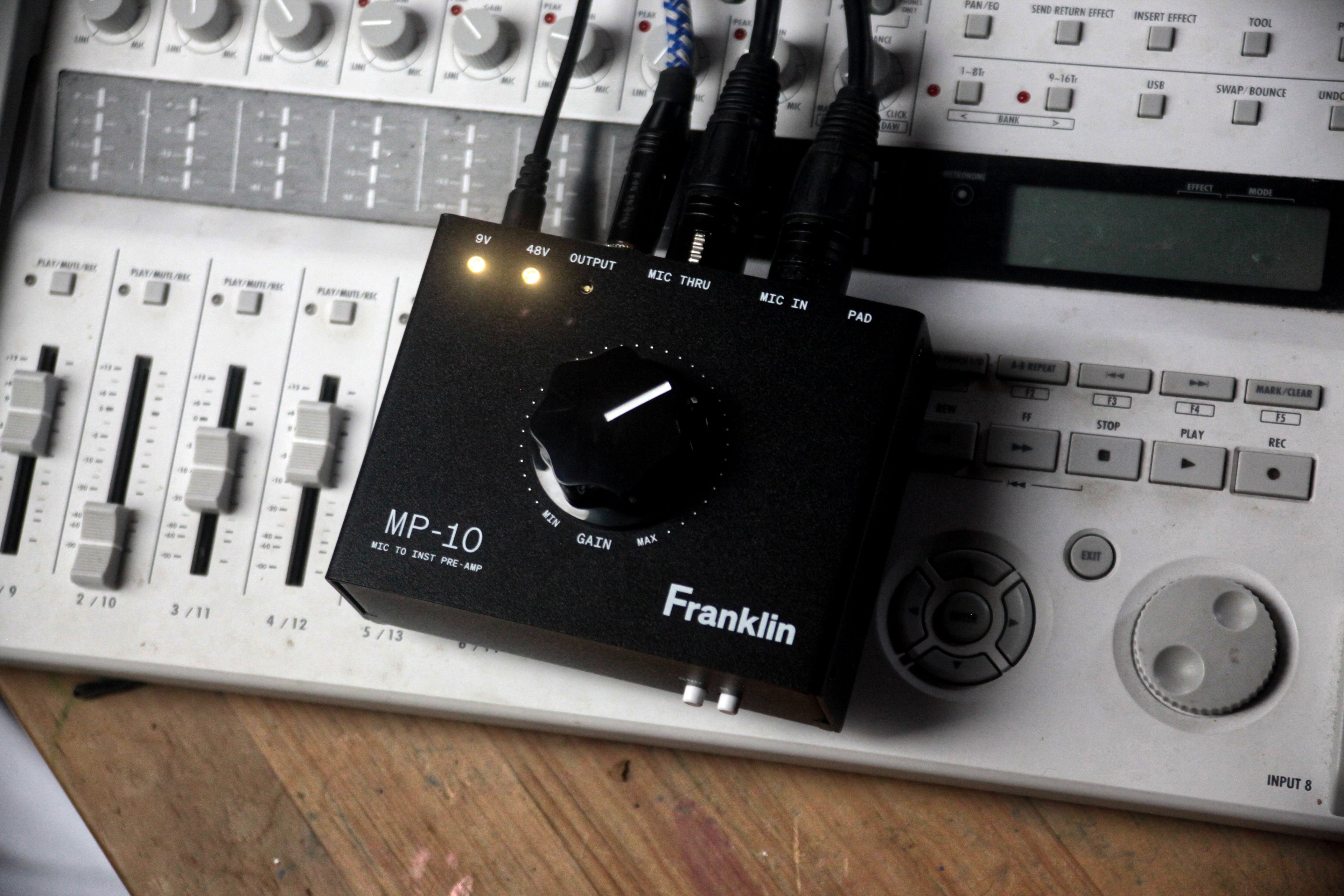 FRANKLIN AUDIO MP-10 — Microphone, studio recording microphone body
