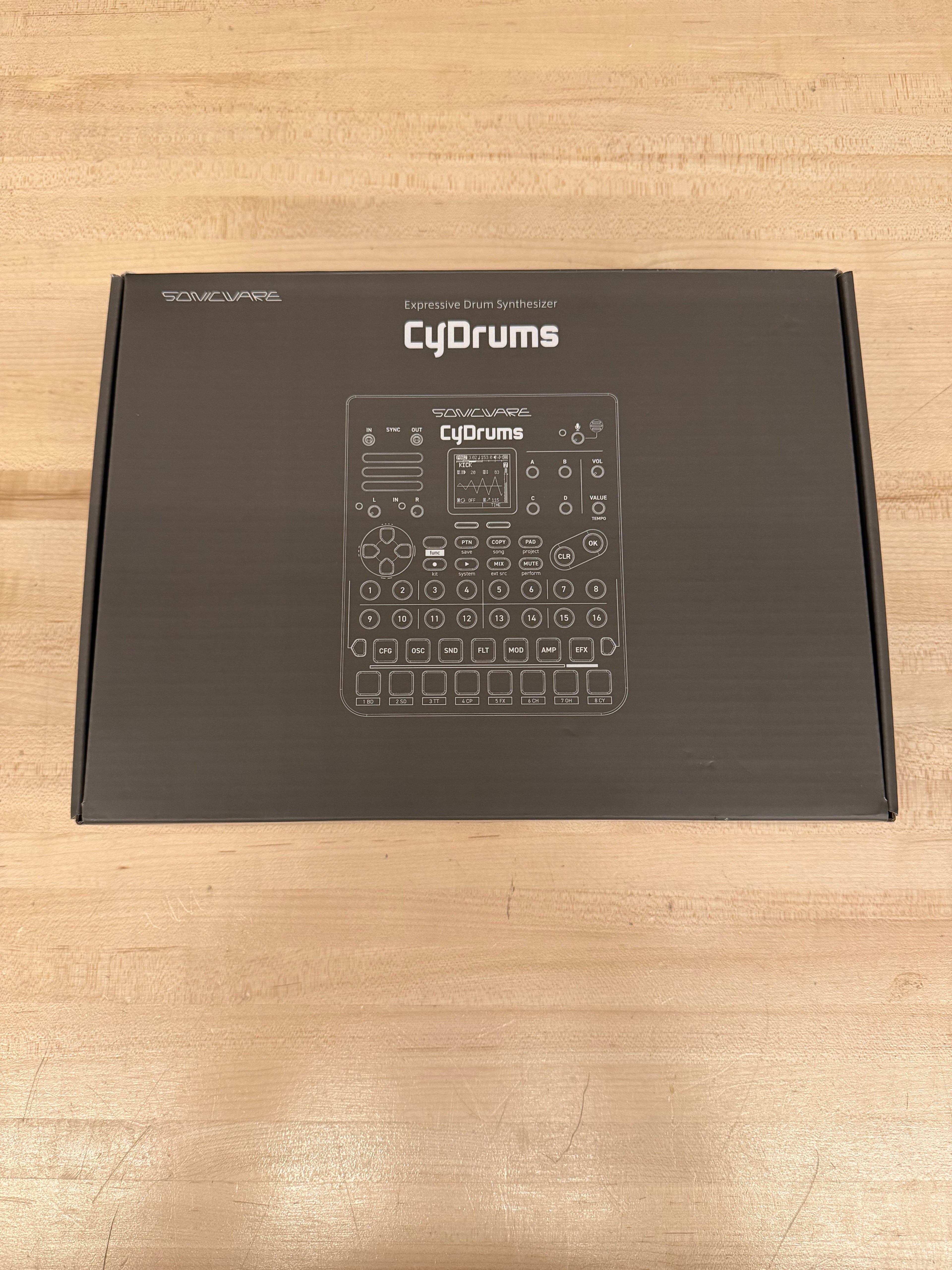 Sonicware CyDrums - Expressive Drum Synthesizer, keyboard synthesizer instrument