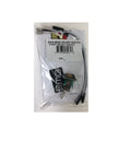 Solderless toggle switch with attached wires in branded EMG plastic packaging.