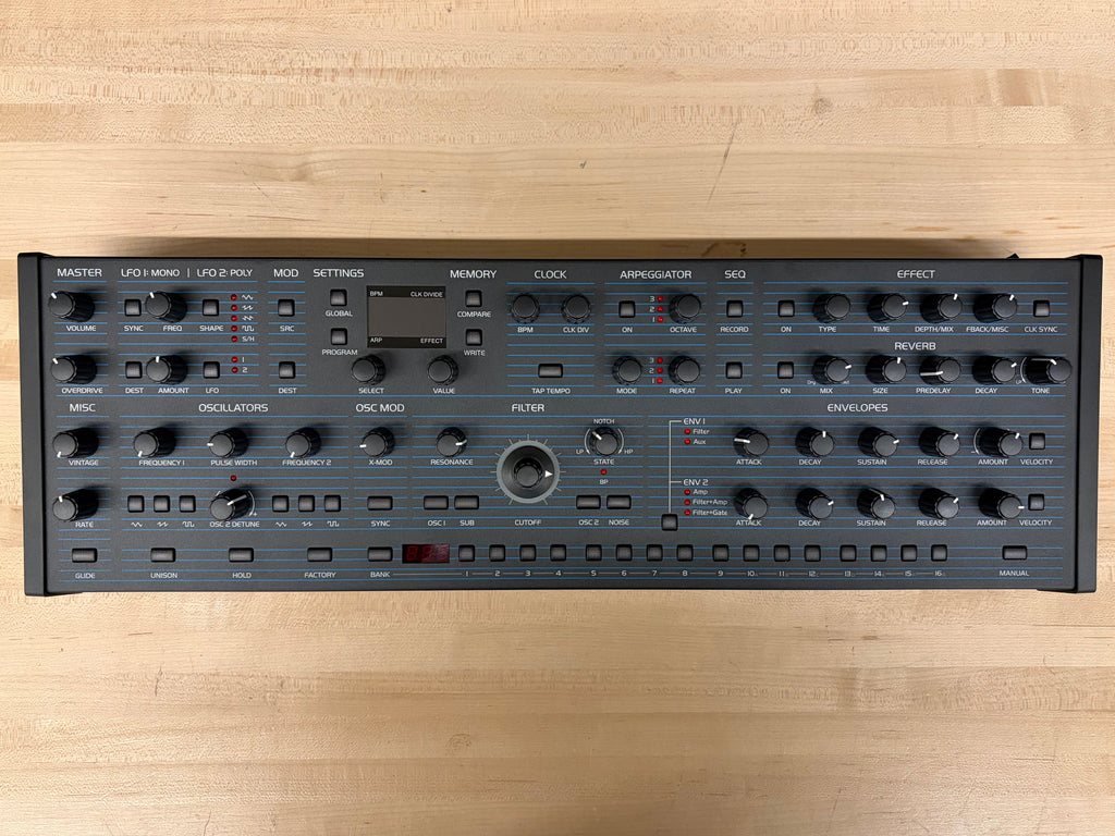 Oberheim Sequential TEO-5 - Analog Desktop Synthesizer, keyboard synthesizer instrument