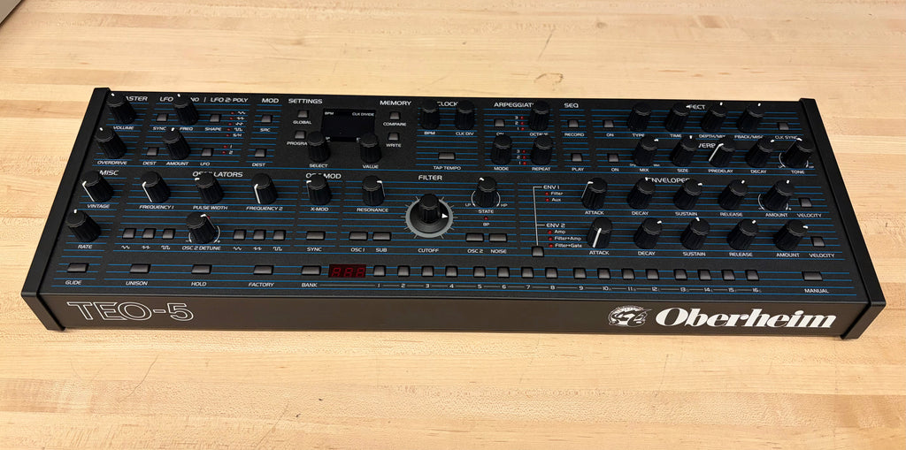 Oberheim Sequential TEO-5 - Analog Desktop Synthesizer, keyboard synthesizer instrument