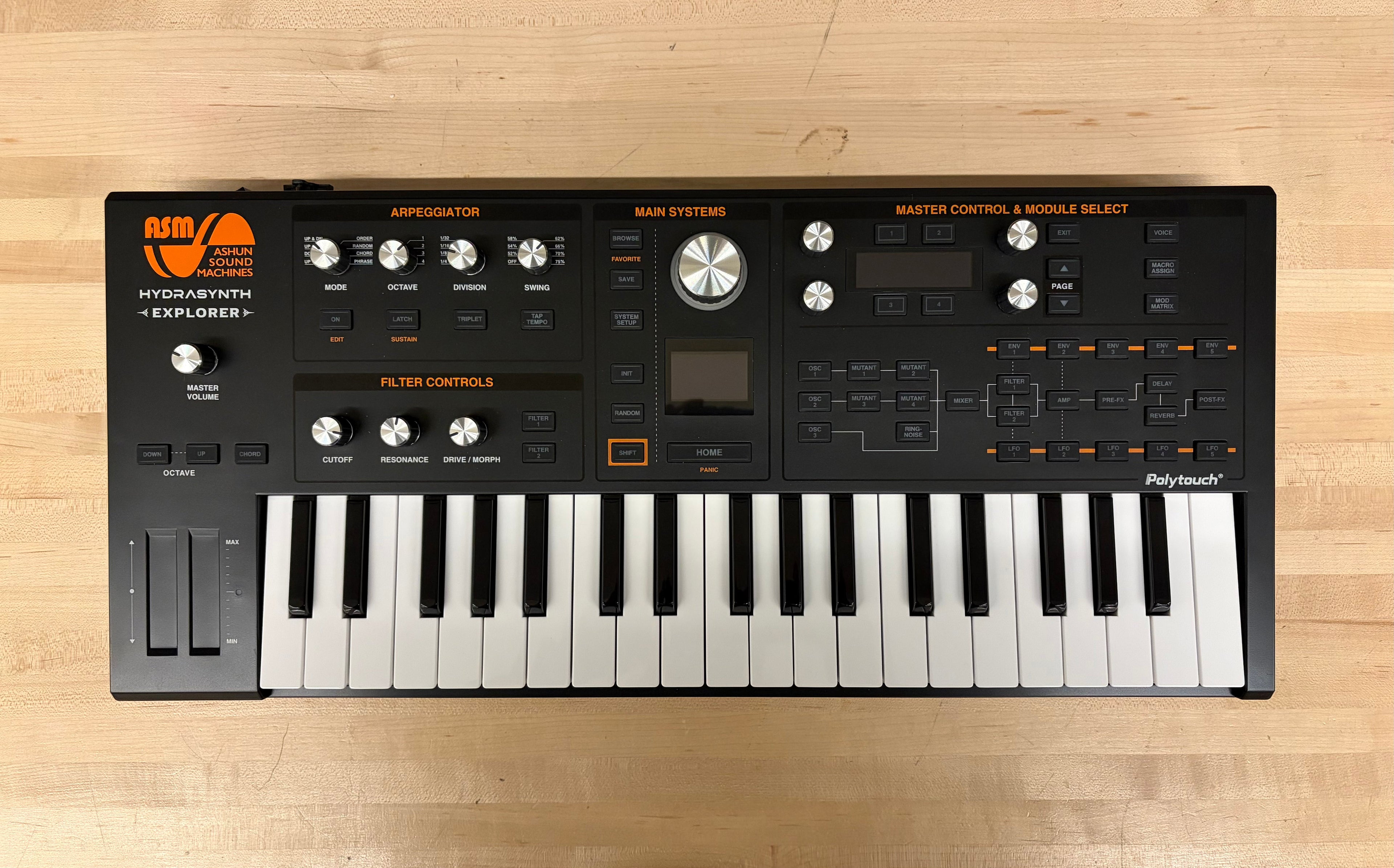 Ashun Sound Machines ASM Hydrasynth Explorer HSMK — Synthesizer