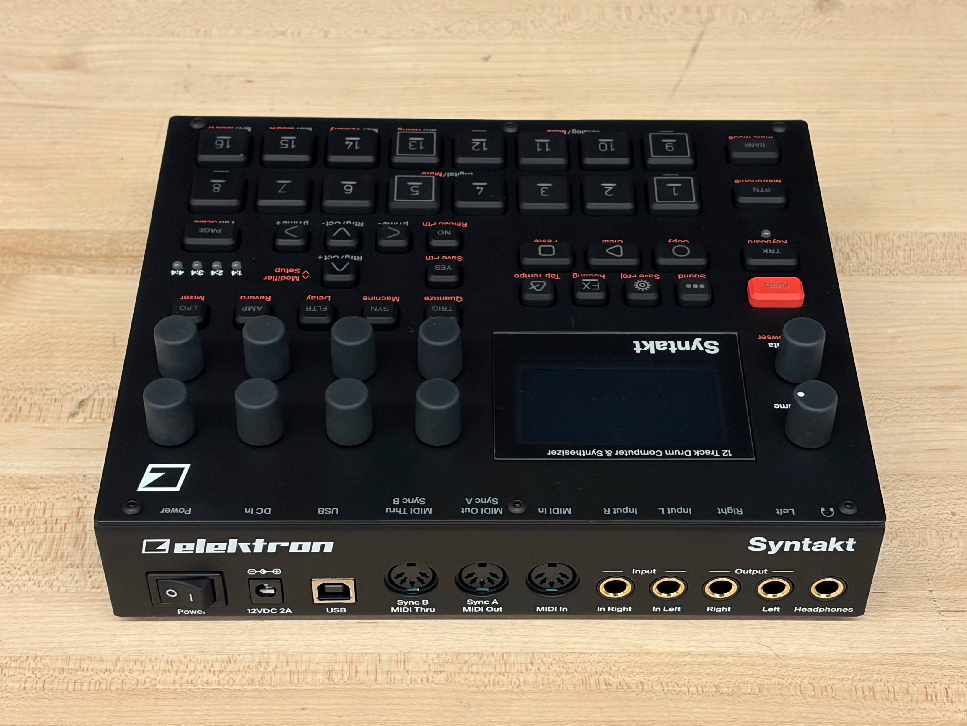 Elektron Syntakt, keyboard synthesizer instrument