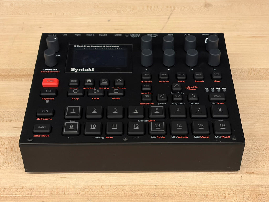Elektron Syntakt, keyboard synthesizer instrument