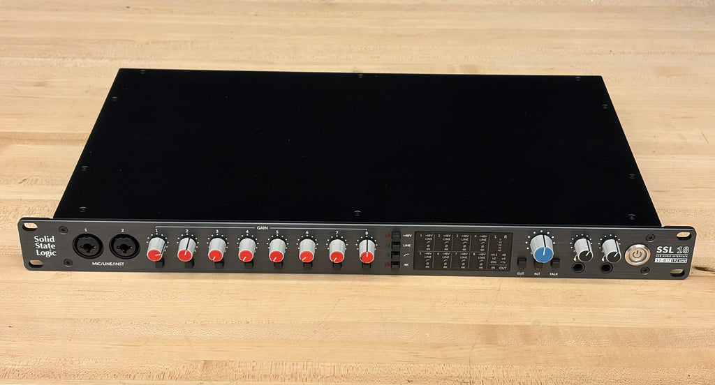 Solid State Logic SSL18 - 26-In/28-Out USB-C Audio Interface, computer recording audio interface
