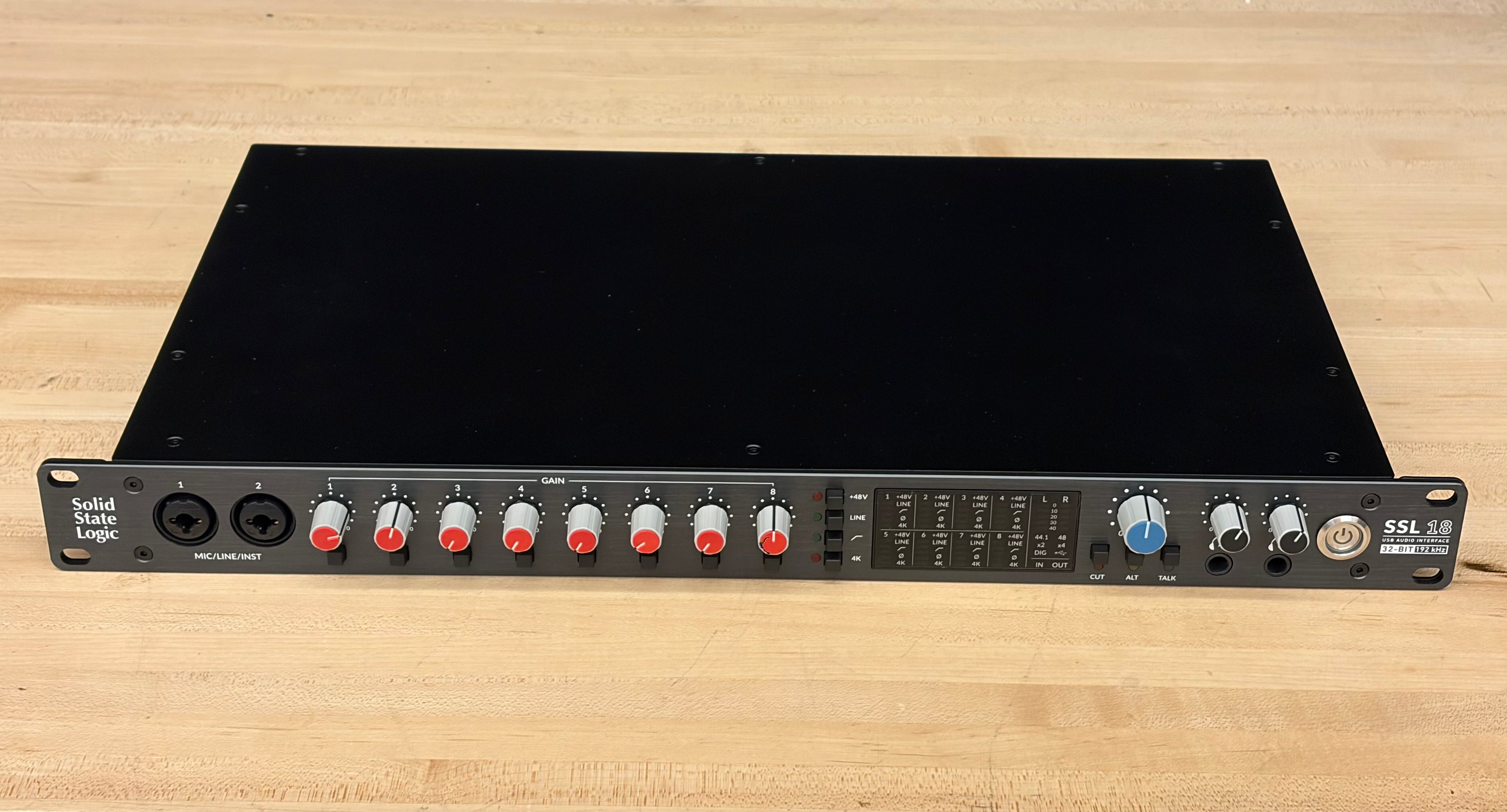 Solid State Logic SSL18 - 26-In/28-Out USB-C Audio Interface, computer recording audio interface