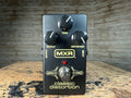 Black MXR guitar effects pedal with three knobs, one footswitch, and input/output jacks.