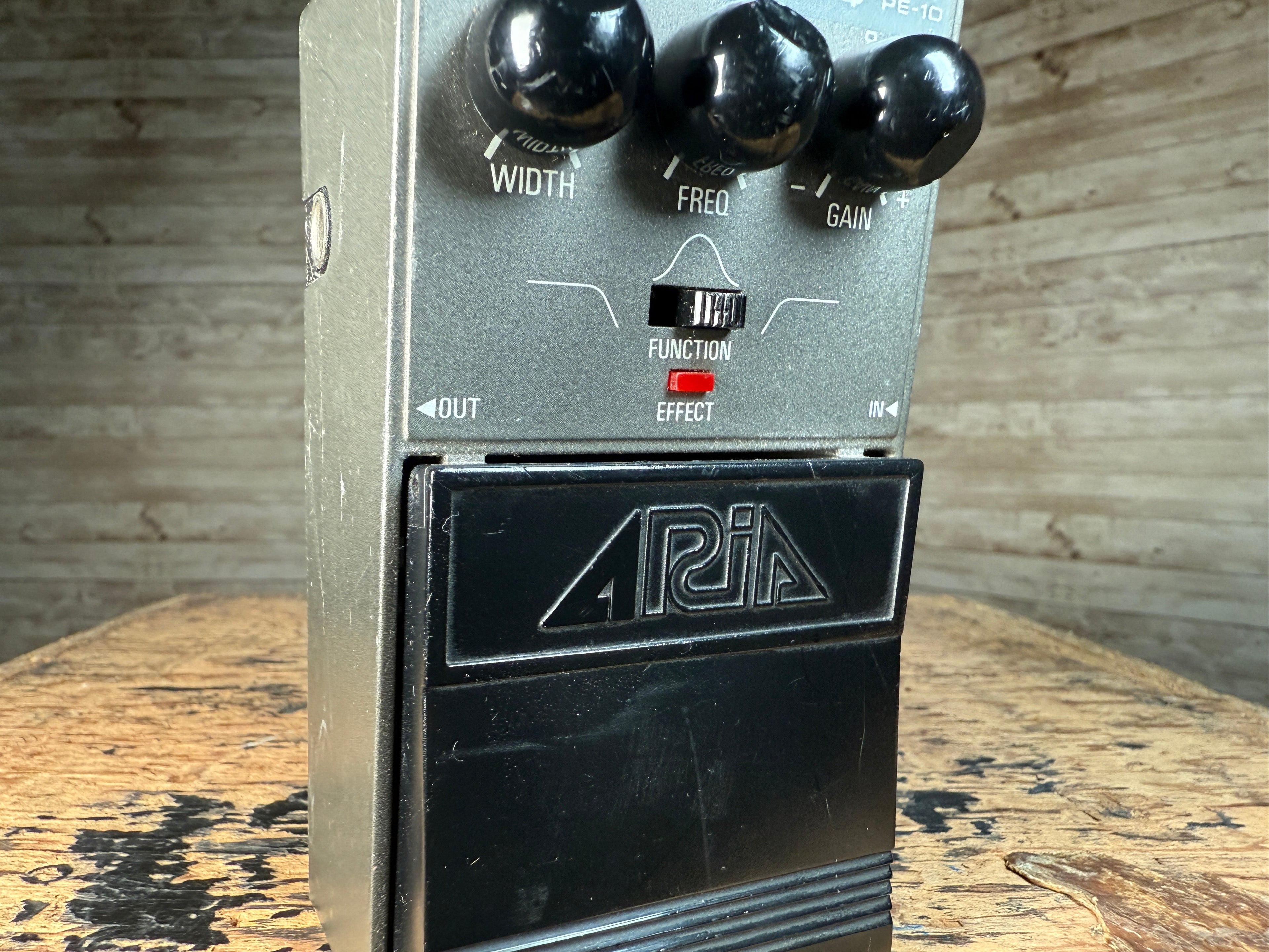 Aria PE-10 Parametric EQ 1980s Used, parametric or graphic equalizer unit