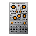 Front panel of Bionic Lester dual multimode filter module with knobs, switches, and multiple 3.5mm jacks.