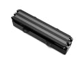 A black and gray bass guitar neck pickup with a layered metal design shown on a white background.