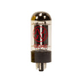 A JJ-branded vacuum tube with a black base and visible internal components.