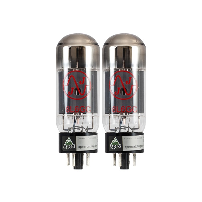 JJ Electronic 6L6GC Poweramp Vacuum Tube – Apex Matched Pair