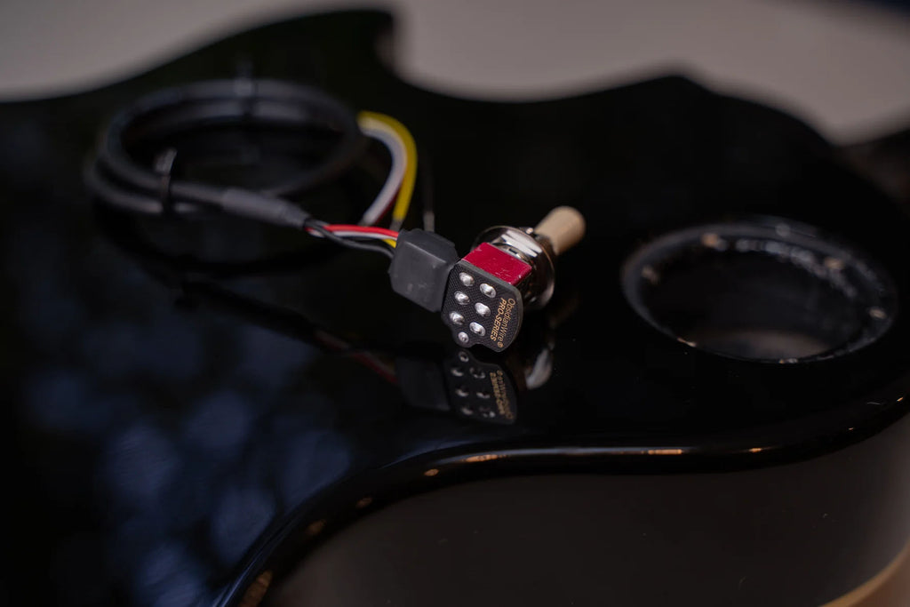 Obsidian Wire Pro-Wired™ Gen 2 Les Paul 3-Way Nickel Toggle Switch
