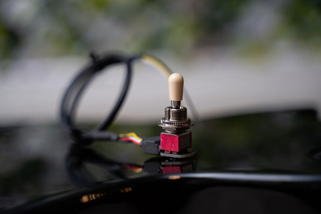Obsidian Wire Pro-Wired™ Gen 2 Les Paul 3-Way Nickel Toggle Switch