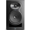 Front view of a black Kali studio monitor speaker with woofer, tweeter, and brand logo.
