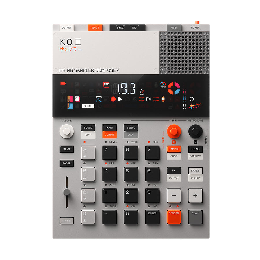 Teenage Engineering EP-133 K.O II - The Champ Edition, hardware music sampling instrument