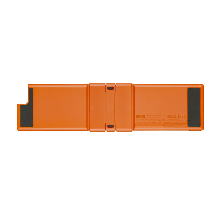 Korg nanoKEY Fold - Lava Orange, keyboard synthesizer instrument