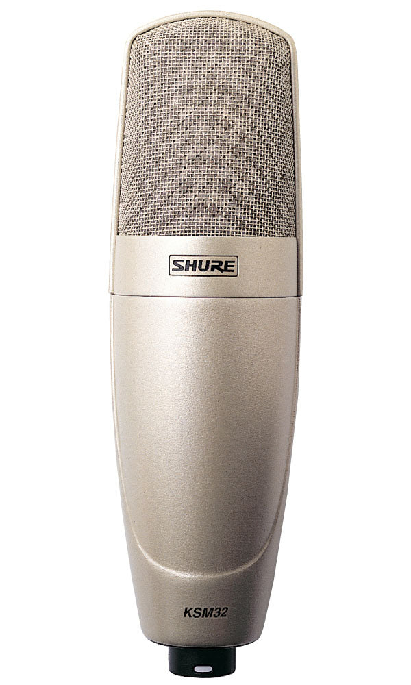 KSM32 Side-address Cardioid Condenser Microphone - Champagne (with Shockmount)