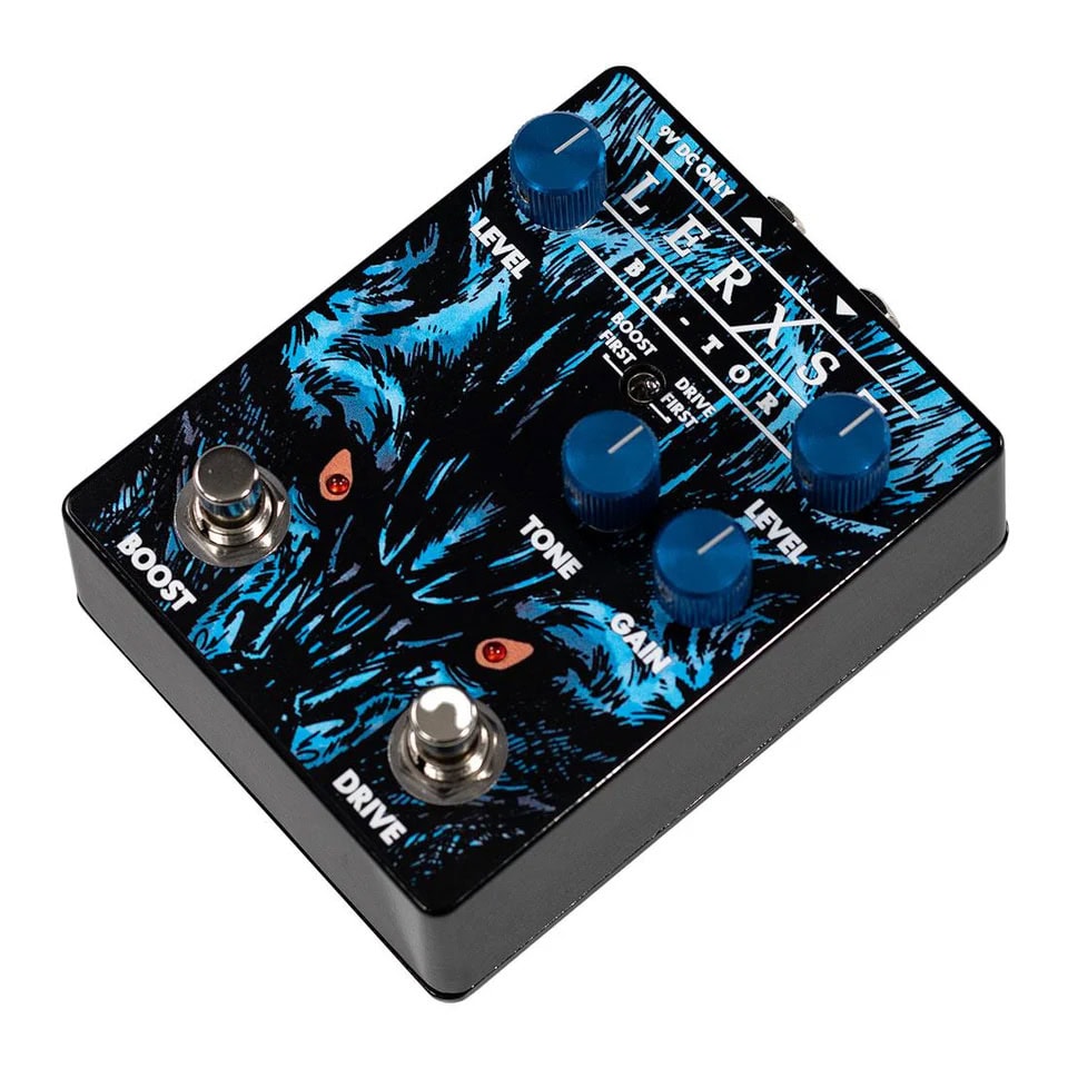 Lerxst By-Tor Alex Lifeson Signature Overdrive/Boost Pedal With Signed VIP Pass