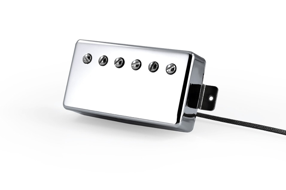 Fralin Pure P.A.F. 4-Conductor Bridge Pickup – 49.2mm Spacing – Chrome