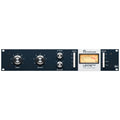 Front panel of a Lindell Audio LIN76 MKII vintage style compressor with knobs, switches, and a VU meter.